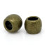 Imagen de Cuentas Aleación del Metal Del Zinc de Barril , Bronce antiguo plateado 6mm x 5mm, Agujero: acerca de 2.9mm, 25 Unidades