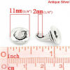 Picture of Zinc Based Alloy Halloween Charms Wizard Hat Antique Silver Color 11mm( 3/8") x 11mm( 3/8"), 20 PCs