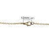 Picture of Iron Based Alloy Link Cable Chain Necklace Antique Bronze 66cm(26") long, Chain Size: 3x2.3mm, 1 Set ( 12 PCs/Set)