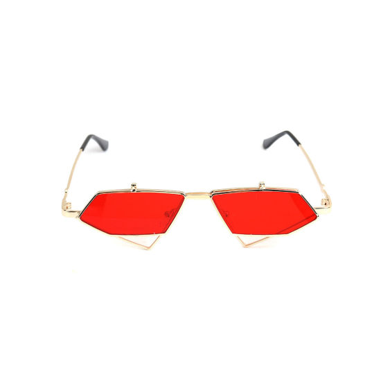 Bild von Sonnenbrille Rot 14.4cm x 3.6cm, 1 Stück