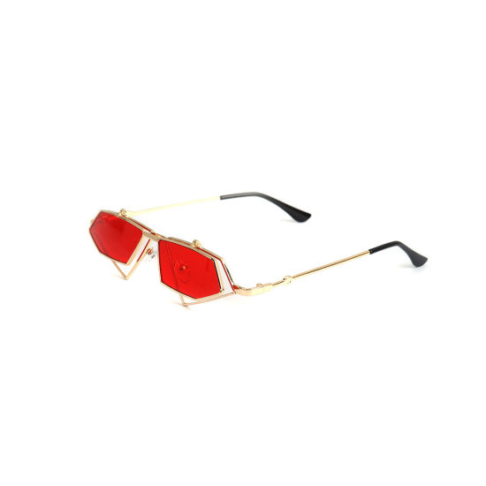 Bild von Sonnenbrille Rot 14.4cm x 3.6cm, 1 Stück