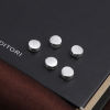 Picture of Zinc Based Alloy Spacer Beads Flat Round Antique Silver Color About 7mm x 6mm, Hole: Approx 1.4mm, 100 PCs