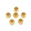 Picture of Zinc Based Alloy Spacer Beads Drum Matt Gold 7mm x 5mm, Hole: Approx 4.6mm, 10 PCs