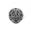 Picture of Zinc Based Alloy Spacer Beads Round Antique Silver Color Hollow About 14mm Dia., Hole: Approx 2.1mm, 10 PCs