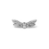 Picture of Zinc Based Alloy Spacer Beads Dragonfly Animal Antique Silver About 20mm x 7mm, Hole: Approx 0.8mm, 2000 PCs