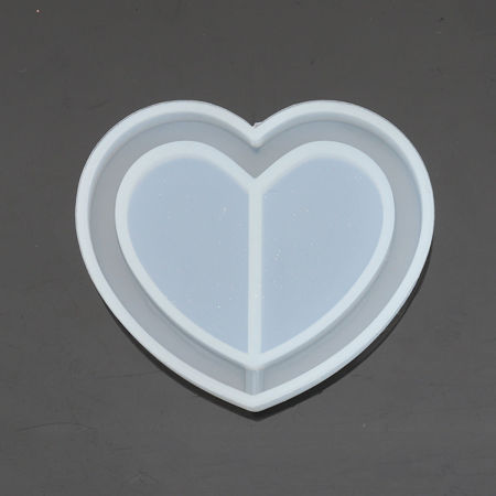 Picture of Silicone Resin Mold For Jewelry Making Heart