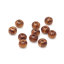 Immagine di Legno Separatori Perline Tondo Colore del Caffè Circa: 8mm Dia, Foro: Circa 3.1mm, 500 Pz