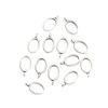 Picture of Zinc Based Alloy Bail Beads Oval Antique Silver Color 19mm x 5mm, 20 PCs