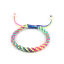Image de 1 Pièce Bracelets Tressés Accessoires en Polyamide Nylon Multicolore 19cm long