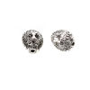 Picture of Zinc Based Alloy Spacer Beads Lion Animal Antique Silver Color About 12mm x 10mm, Hole: Approx 1.5mm, 30 PCs