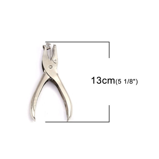 Picture of 304 Stainless Steel Pliers Silver Tone 13cm x 6cm, 1 Piece