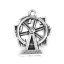 Picture of Zinc Based Alloy Charms Ferris Wheel Antique Silver Color 21mm x 17mm, 20 PCs