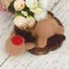 Picture of Wool For DIY & Craft Multicolor Christmas Reindeer 5.2cm x 4.8cm, 2 PCs