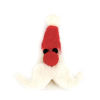 Picture of Wool For DIY & Craft White White Star Smile 6.5cm x 4.5cm, 2 PCs