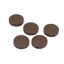 Picture of Natural Wood Spacer Beads Flat Round Dark Coffee About 30mm Dia., Hole: Approx 2.2mm, 25 PCs
