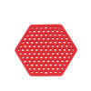 Imagen de Zamak Conectores de Araña Hexágono Rojo 28mm x 25mm, 10 Unidades