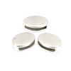 Picture of Zinc Based Alloy Slide Beads Oval Antique Silver Color About 13mm x 10mm, Hole:Approx 10.5mm x 1.4mm 60 PCs