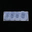 Imagen de Silicona Molde Rectángulo Transparente Flor 6.3cm x 2.5cm, 1 Unidad