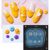 Picture of Silicone Resin Mold For Jewelry Making Rectangle Transparent Clear Christmas 5.3cm x 3.2cm, 1 Piece