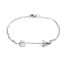 Picture of Stainless Steel Bracelets Silver Tone Arrow 20cm(7 7/8") long, 1 Piece
