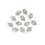 Picture of Zinc Based Alloy Beads Hamsa Symbol Hand Antique Silver Color About 15mm x 13mm, Hole: Approx 1.5mm, 20 PCs