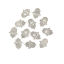 Picture of Zinc Based Alloy Beads Hamsa Symbol Hand Antique Silver Color About 19mm x 16mm, Hole: Approx 1.4mm, 20 PCs
