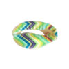 Изображение Бусины из Раковины, Береговичок, Разноцветный с узором “ С Полосами ” , 20мм x 13мм-16мм x 12мм, 10 ШТ