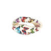 Picture of Natural Shell Loose Beads Conch/ Sea Snail Multicolor Butterfly Pattern About 25mm x 17mm-18mm x 14mm, 10 PCs