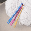 Picture of 3mm - 5mm Aluminum Crochet Hooks Needles Mixed Color 1 Set ( 3 PCs/Set)
