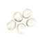 Immagine di Lega di Zinco Perline Irregolare Argento Antico Riempito Circa 11mm x 10mm, Foro:Circa 1.8mm, 5 Pz