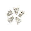 Imagen de Zamak Cuentas Lobo Plata Antigua Aprox 12mm x 10mm, Agujero: Aprox 1.8mm, 10 Unidades