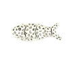Imagen de Zamak Cuentas Pez Plata Antigua Punto (Apta ss7 Rhinestone) Aprox 45mm x 15mm, Agujero: Aprox 1.5mm, 5 Juegos