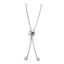 Imagen de Latón Ajustable Slider/ Slide Pulsera Ronda Platino Real Chapado 6.5cm longitud, 1 Unidad