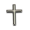 Picture of (Grade A) Hematite ( Natural ) Beads (Half Drilled) Cross About 4.4cm x 3.1cm, 1 Piece