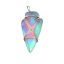 Immagine di (Grado B) Ematite ( Naturale ) Ciondoli Multicolore Punta di Freccia Avvolto 5.3cm x 2.5cm, 1 Pz