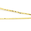 Bild von (Klasse B) Hämatit ( Natur ) Perlen Polygon Golden Facettiert ca. 3mm x 3mm, 40.5cm lang, 5 Stränge (ca. 128 Stück/Strang)