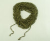 Picture of Alloy 3:1 Figaro Link Curb Chain Findings Antique Bronze 6x3mm(2/8"x1/8") 3x2mm(1/8"x1/8"), 8 M