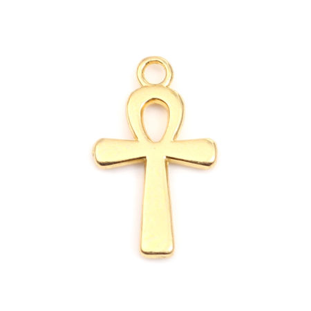 Picture of Zinc Based Alloy Easter Charms Ankh Egypt Cross 