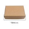 Picture of Paper Packing & Shipping Boxes Rectangle Brown 13cm x 9.5cm x 3cm , 10 PCs