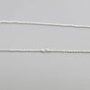 Picture of Iron Based Alloy Ball Chain Necklace Silver Plated 70cm(27 4/8") long, 1 Packet ( 10 PCs/Packet)