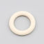 Immagine di 20 Pz Legno Naturale Pendenti Charms Connettori Accessori Anello Beige 4.5cm Dia