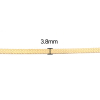 Imagen de 1 Unidad Enchapado al Vacío 304 Acero Inoxidable Collares Chapado en Oro 50.2cm longitud