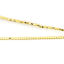 Bild von (Klasse B) Hämatit ( Natur ) Perlen Polygon Golden Facettiert ca. 3mm x 3mm, 40.5cm lang, 5 Stränge (ca. 128 Stück/Strang)