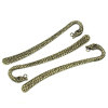 Picture of Bookmarks Dragon Antique Bronze Pattern Carved 123mm long(4 7/8"),5PCs