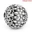 Immagine di Ottone Separatori Perline Tondo Argento Antico Fiore Disegno Circa 17mm Dia, Foro:Circa 3.5mm, 5 Pz