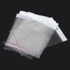 Picture of Plastic Self-Seal Bags Rectangle Transparent (Usable Space: 16.5cmx14cm) W/ Hang Hole 21.5cm x14cm(8 4/8" x5 4/8"), 20 PCs