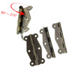 Picture of Zinc Based Alloy Door Cabinet Drawer Wooden Box Butt Hinges Rectangle Antique Bronze Rotatable 5.1cm x2.4cm(2" x1"), 40 PCs