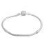 Immagine di Rame Stile Europeo Braccialetti Argento Placcato lunghezza:16.0cm 4 Pz