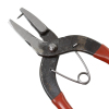 Picture of Stainless Steel Hole Punch Pliers Hand Tools Red 16cm(6 2/8"),1 Piece 
