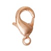Picture of Zinc Based Alloy Lobster Clasps Rose Gold 12mm x 7mm, 50 PCs